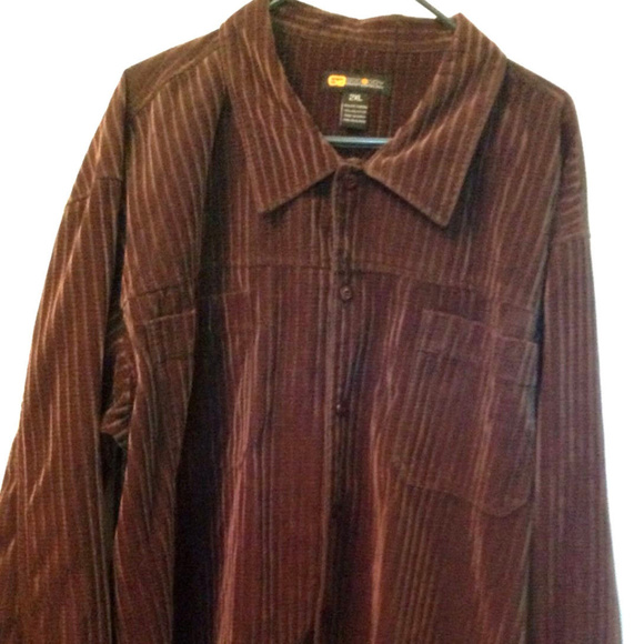 GB Godbody Other - 🔴 2for $25 Godbody  Velour Stripe Pullover Sz 2XL